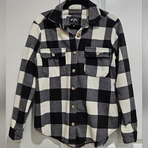 Billabong Flannel Monochrome Fleese Shirt
